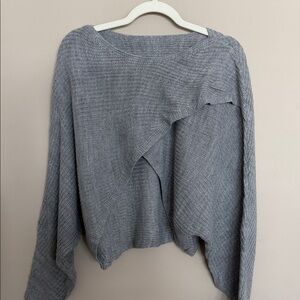 NEW Verdusa Women's Lightweight Gray Sweater